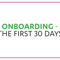 Onboarding   The First 30 Days